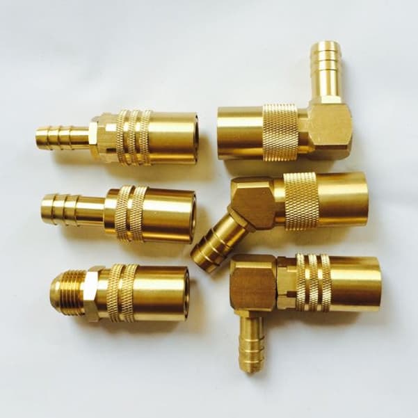 Brass material pipe fitting on sale